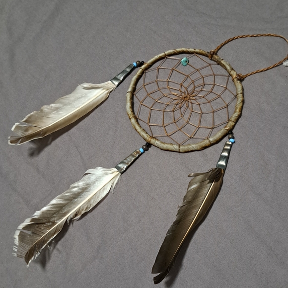 Other - Small Handcrafted Dreamcatcher with Feathers